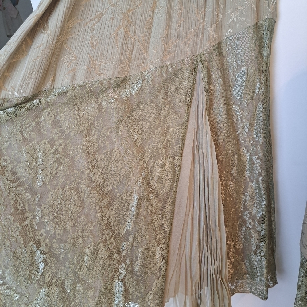 Spencer Alexis Maxi skirt set sz 8 vintage retro - Picture 6 of 13